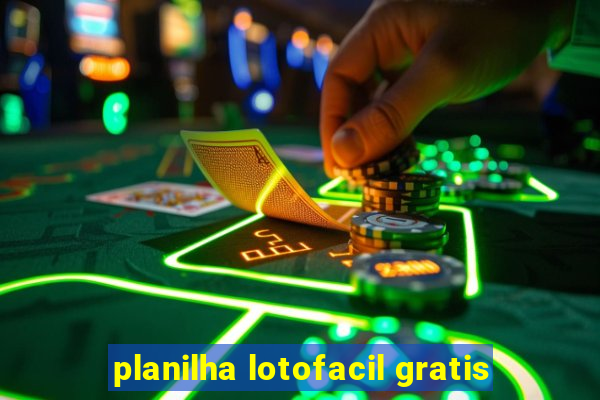 planilha lotofacil gratis